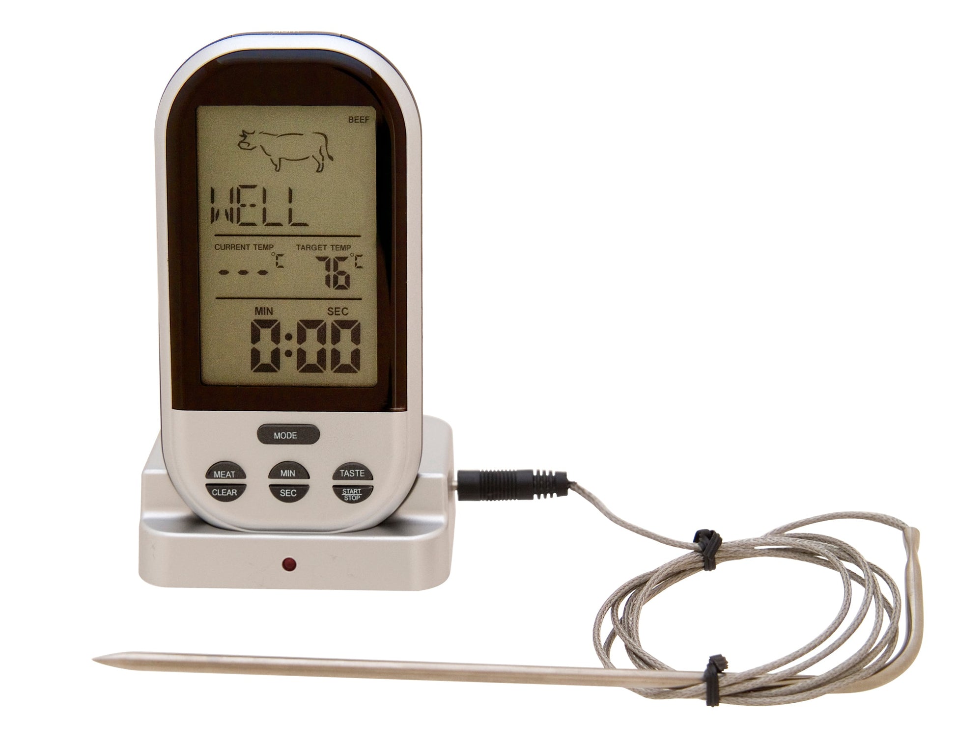 132HC Wireless Pre-programmed Thermometer  and  probe