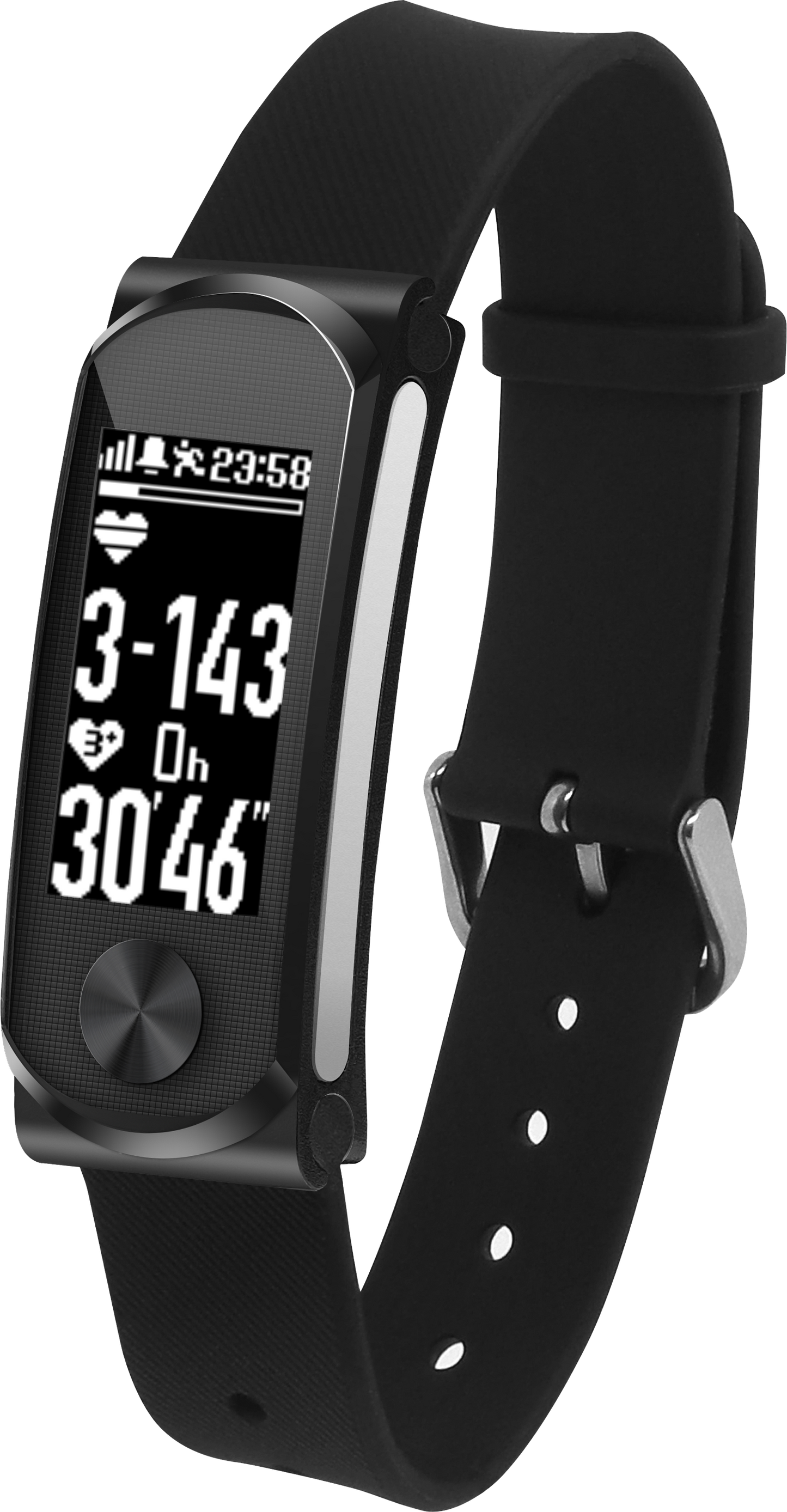 Front view of the Fitness tracker watch