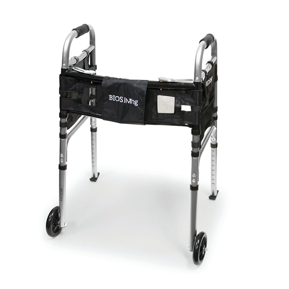 BIOS Living Deluxe Folding Walker with Wheels