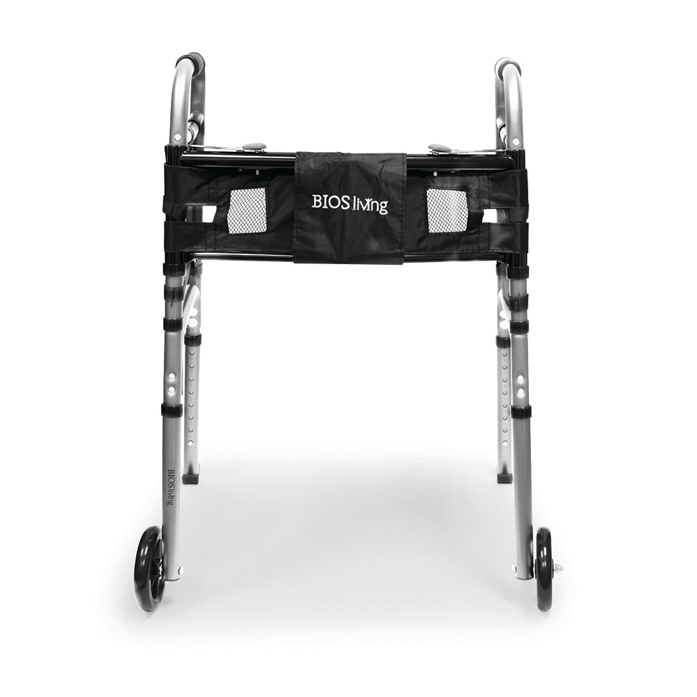 BIOS Living Deluxe Folding Walker with Wheels front image