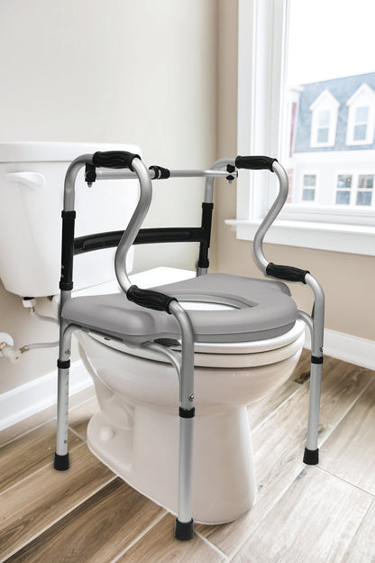 56120 BIOS Living 5-in-1 Mobility & Bathroom Aid Set up in Bathroom