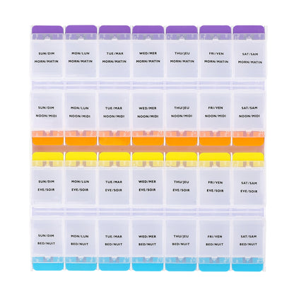 EASY OPEN, 4 x DAILY, PILL PLANNER