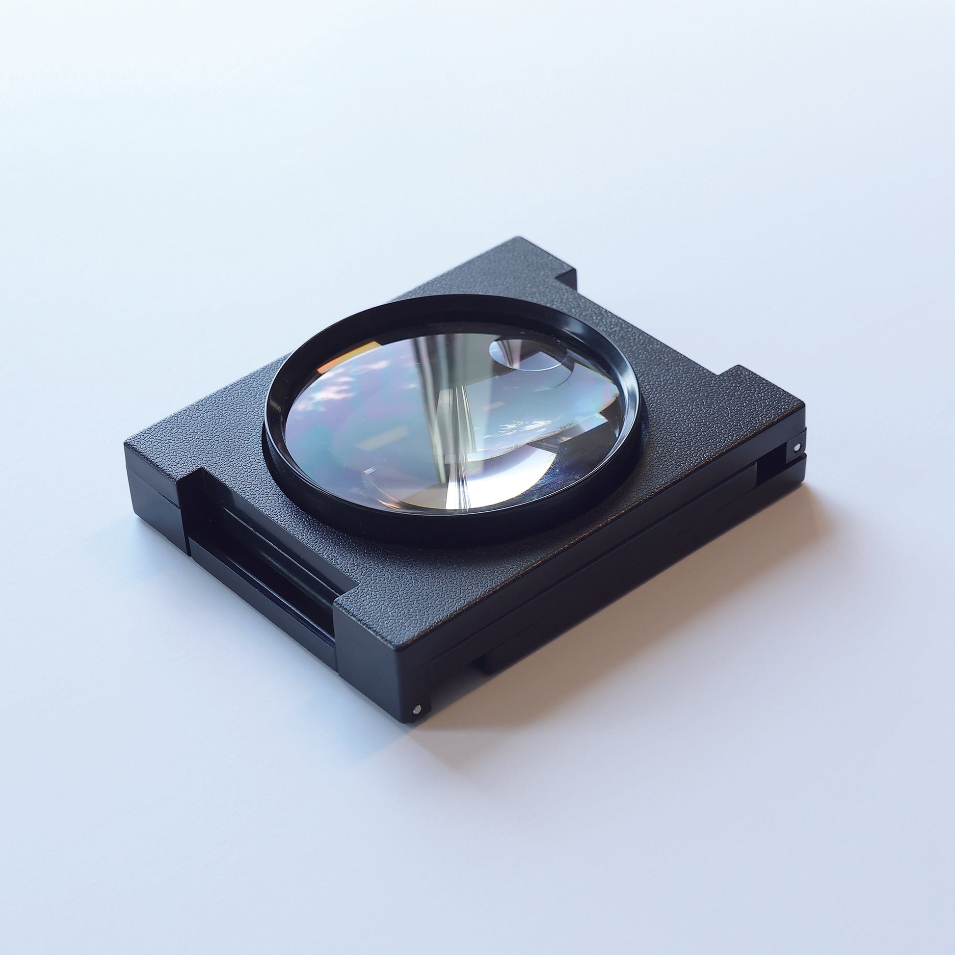 view of the magnifier when fully folded