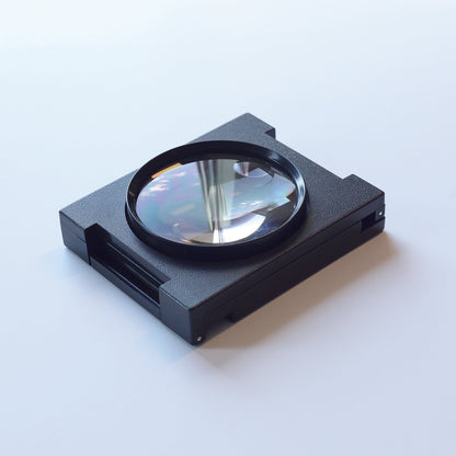 view of the magnifier when fully folded