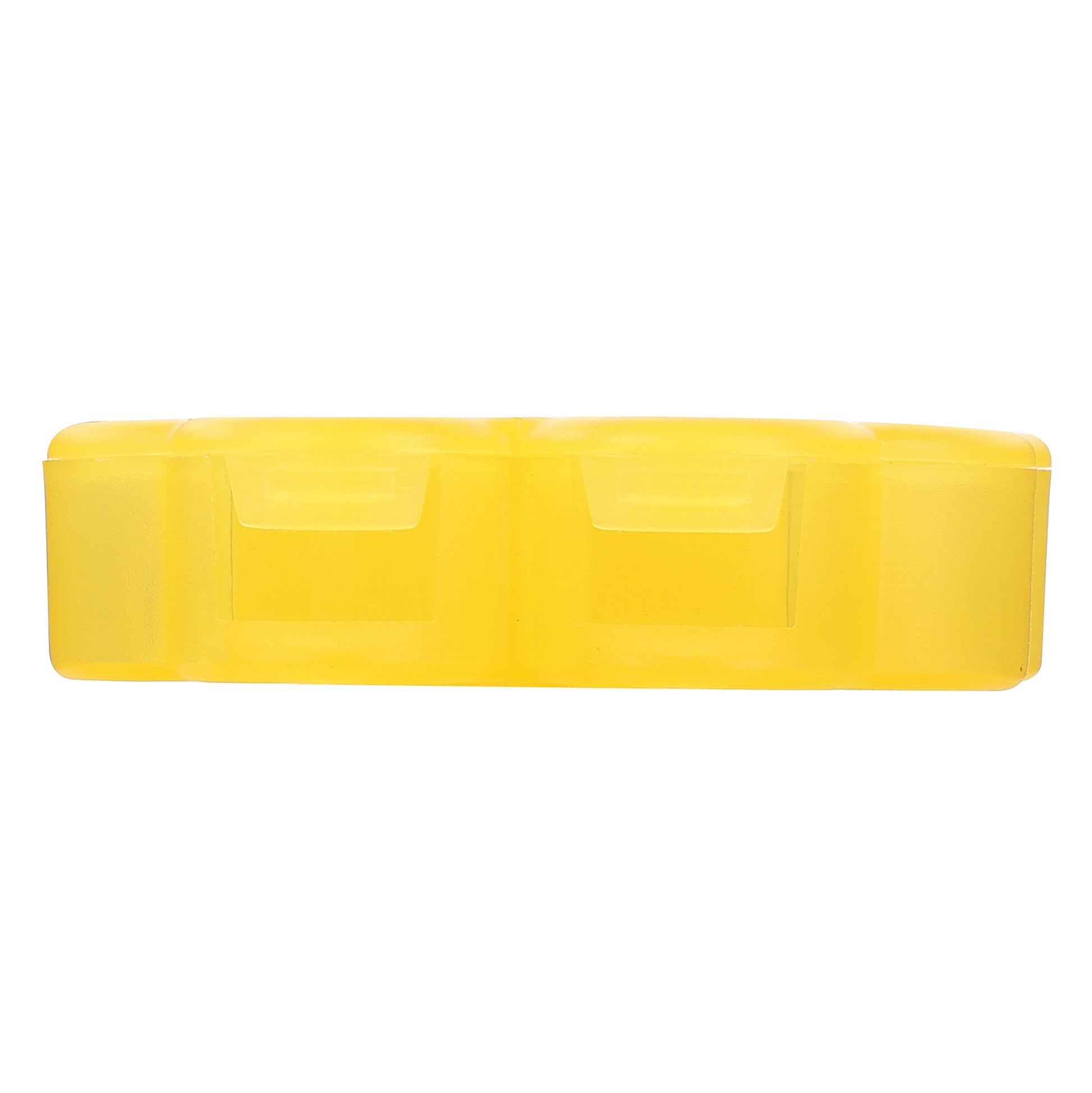 4 Leaf Clover Pillbox in Yellow Side Image