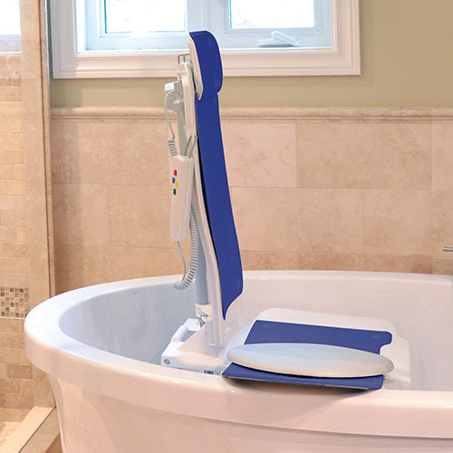 59023 BIOS Living Bath Lift in a bath tub for use