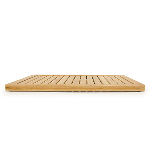 Bamboo Shower Crate Mat side view