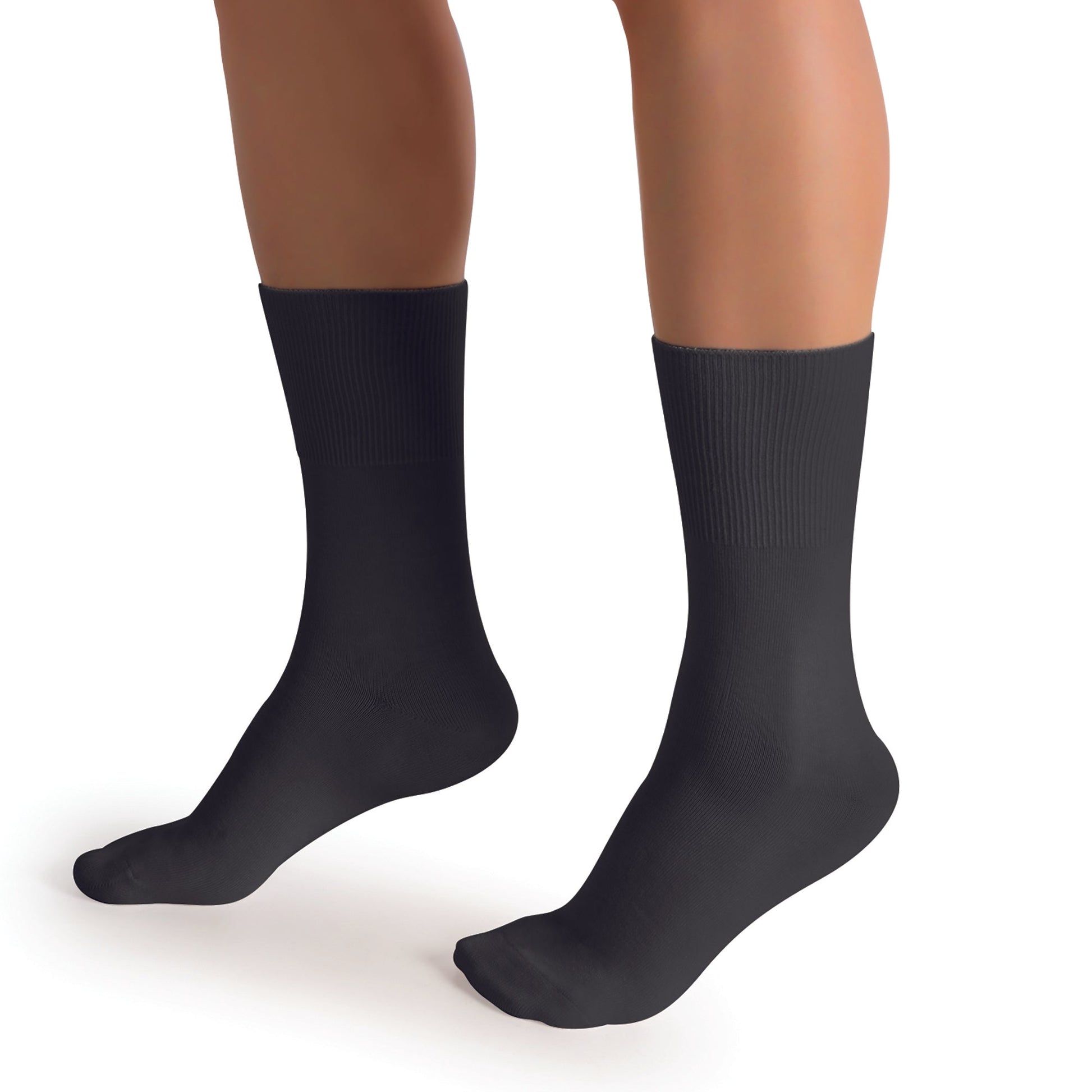 Diabetic Sock - Black Side Photo