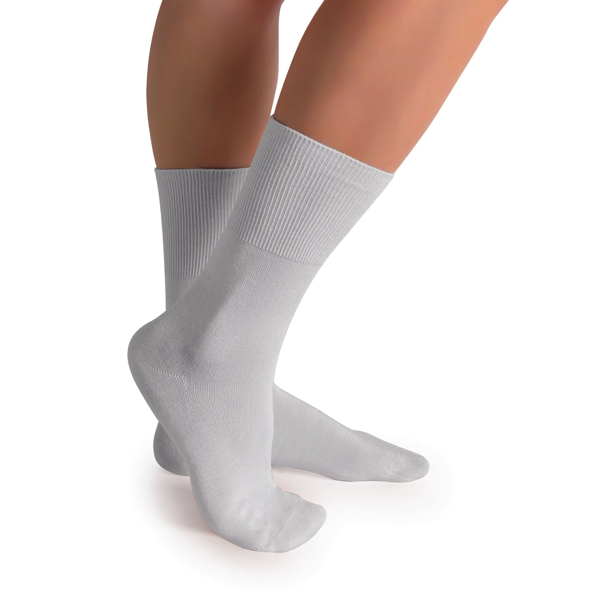 Diabetic Sock - White Side Highlight Photo