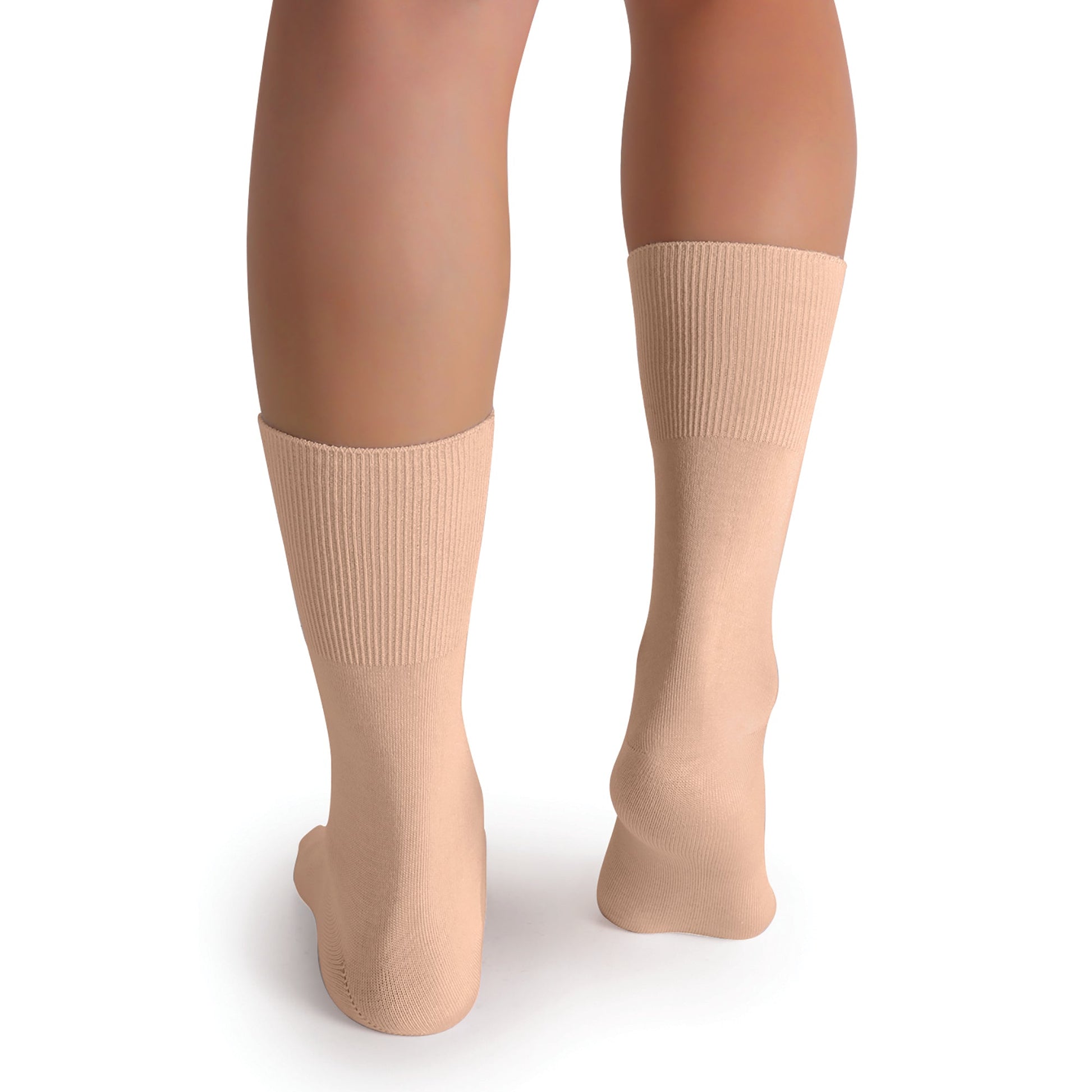 Diabetic Sock - Beige Back Photo