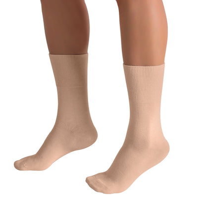 Diabetic Sock - Beige Side Photo