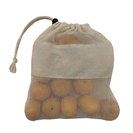 Reusable Cotton Mesh Produce Bag