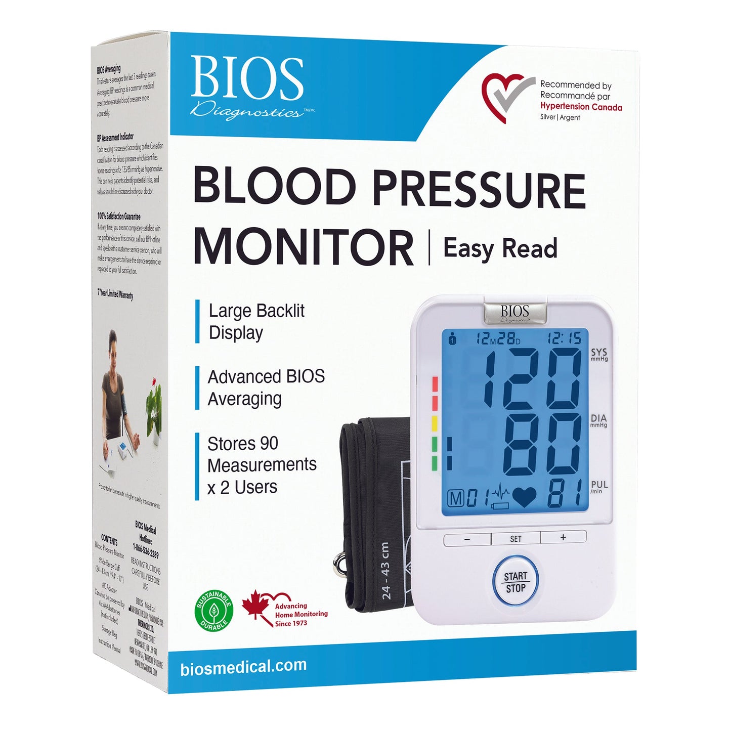 Blood Pressure Monitor I Bios Medical