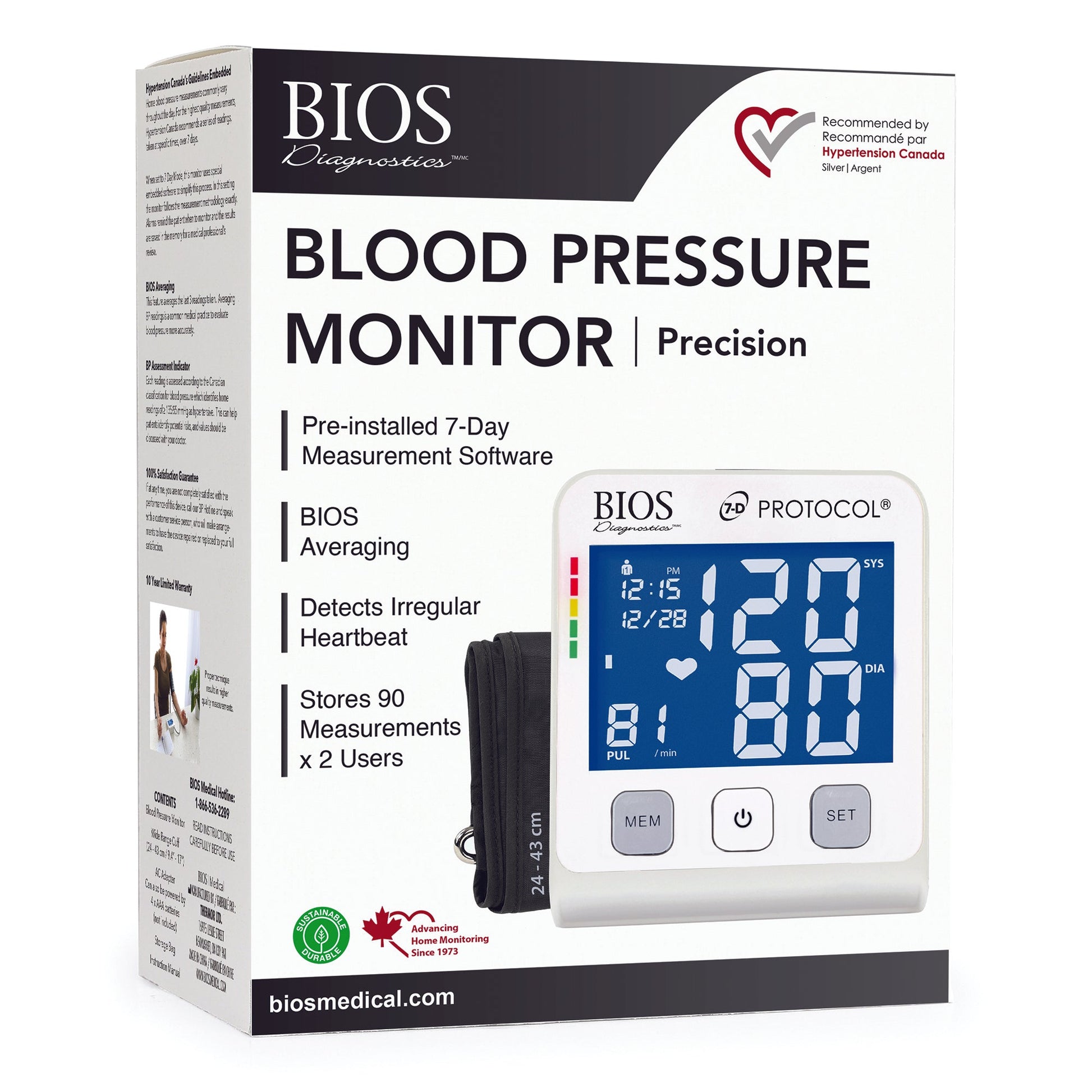 Blood Pressure Monitor I Bios Medical