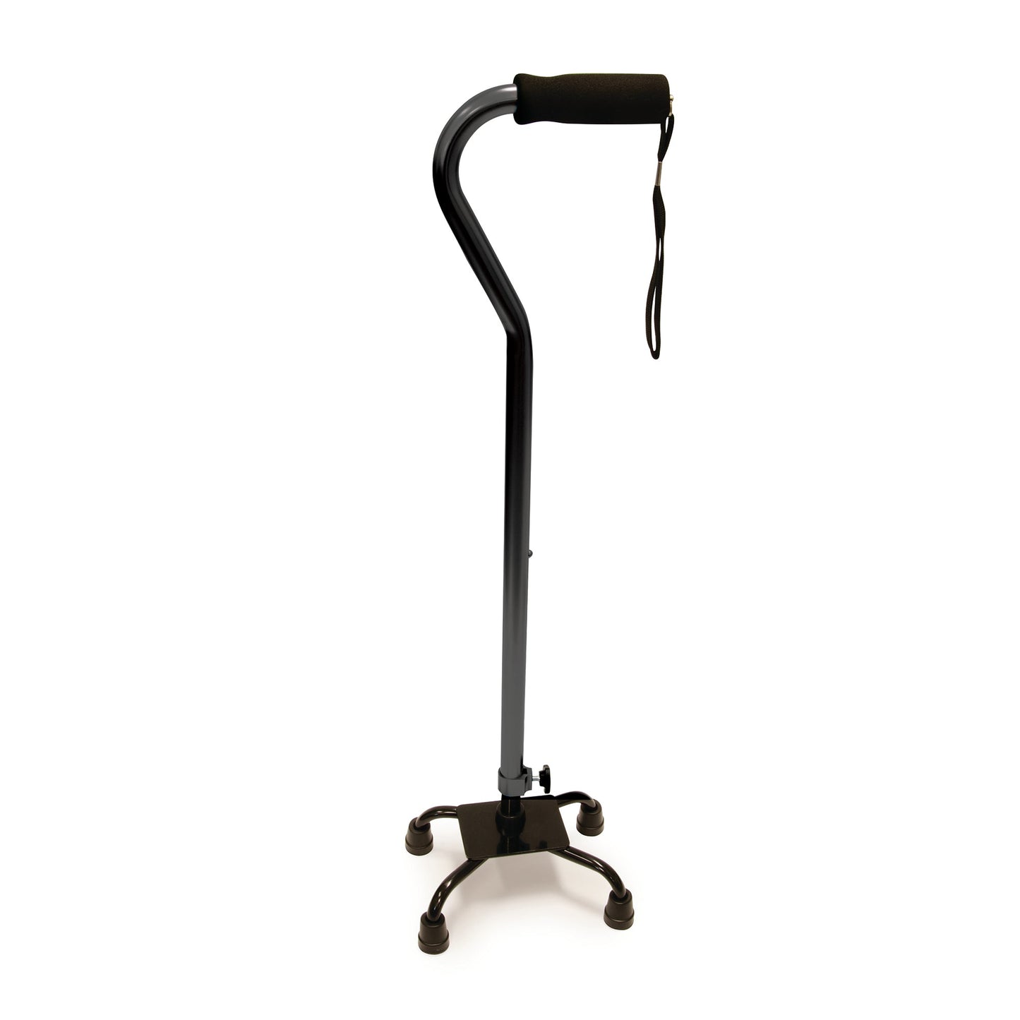 Quad Cane - K-style Base - Black