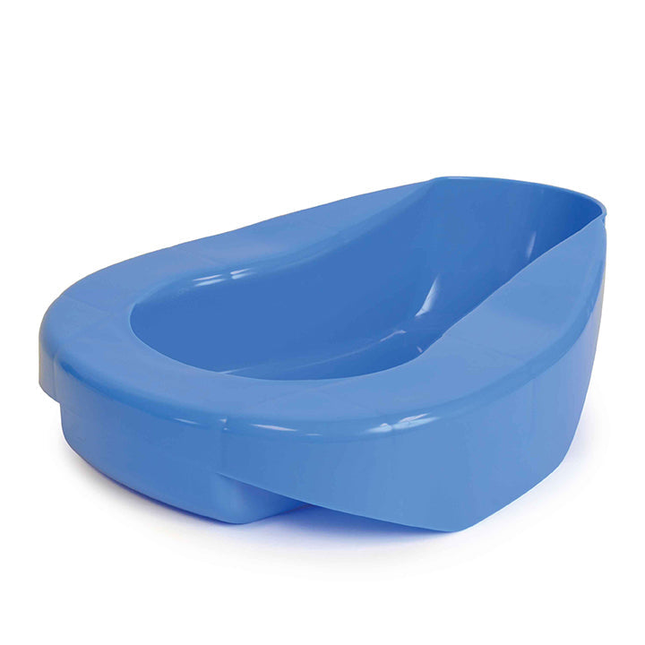 BD702 BIOS Living Bed Pan in Blue Plastic