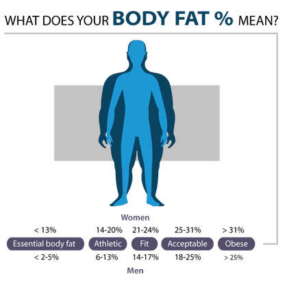 Glass Lithium Body Fat Scale