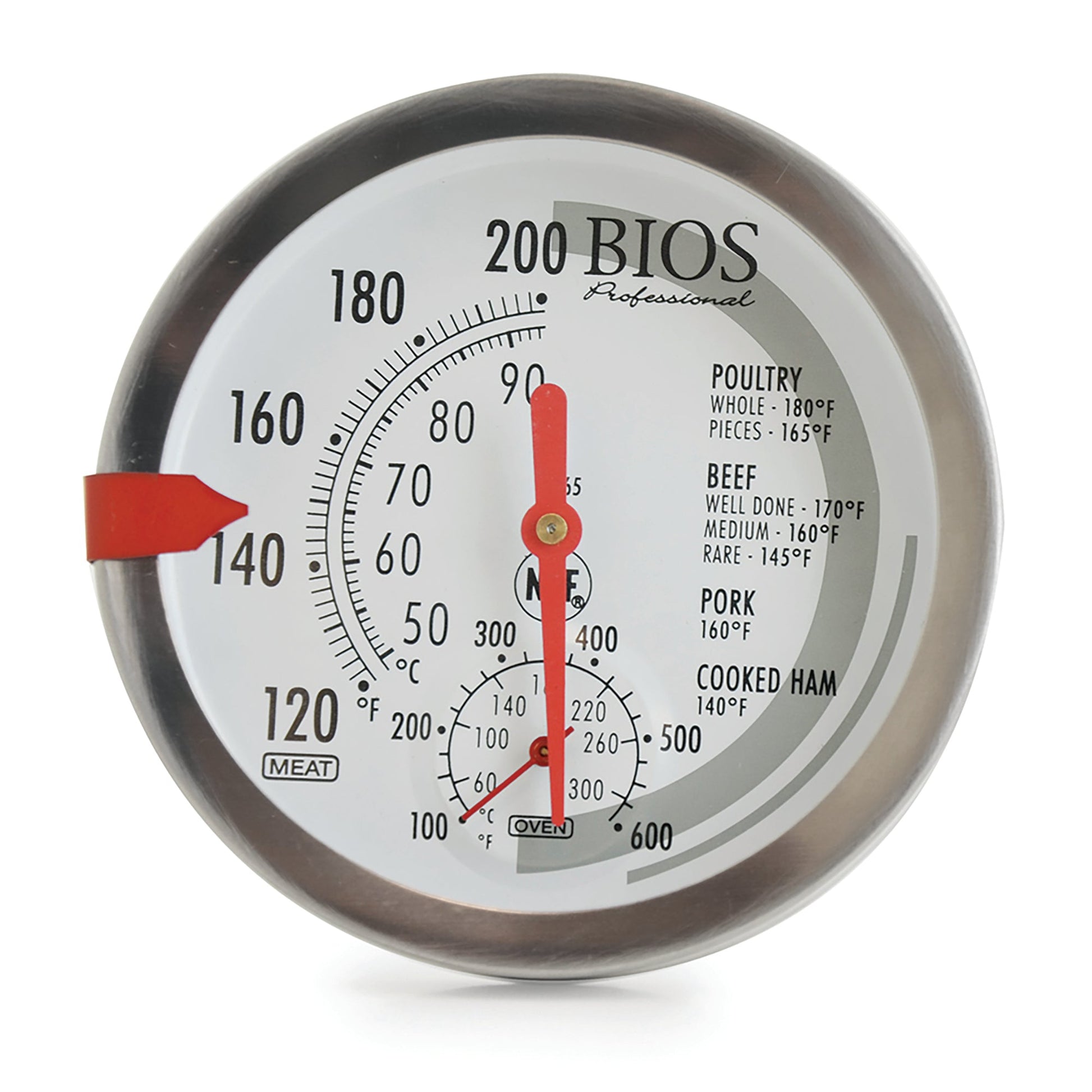 Dial Face of the DT165 Dial Meat & Oven Thermometer