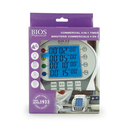 Commercial 4-in-1 Timer