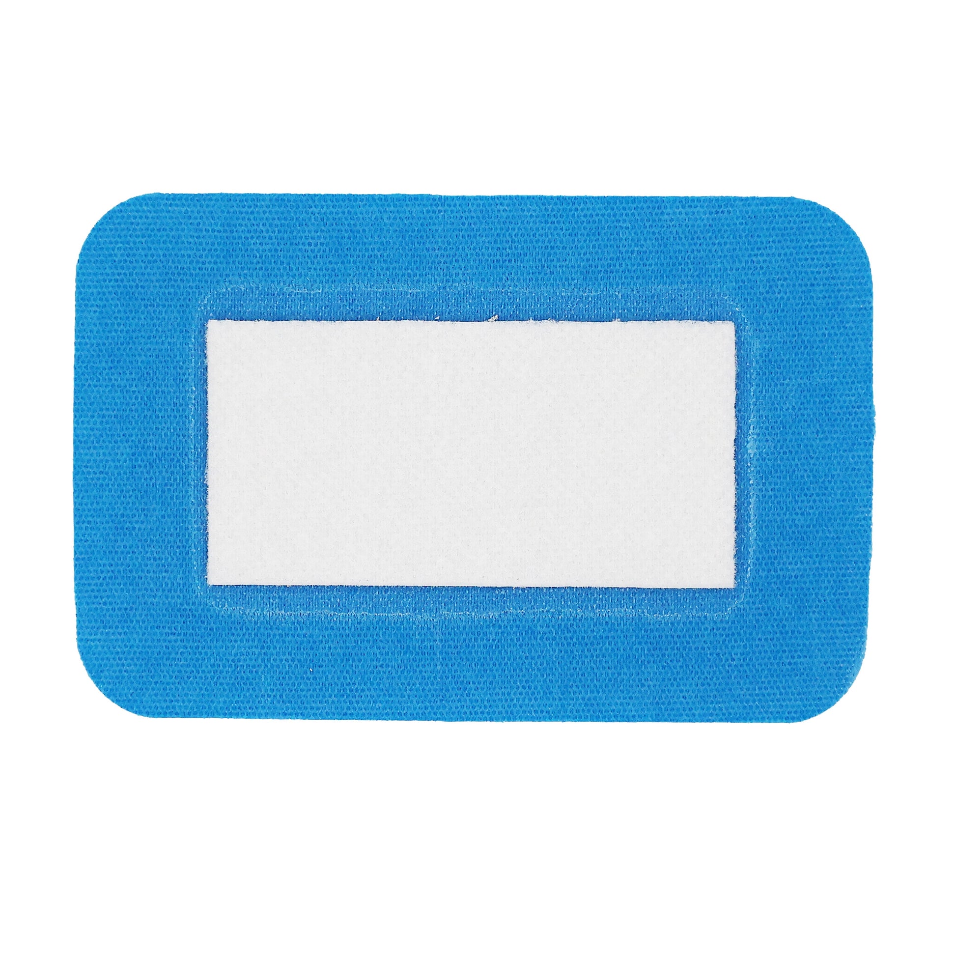 Blue Metal Detectable Large Patch Bandages Back Image