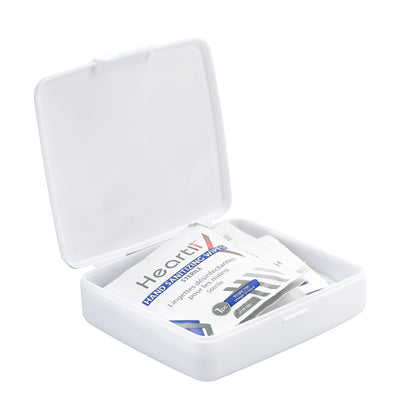 25 pieces first aid kit inside box image