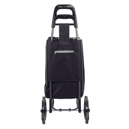 back view of the 3 wheel shopping cart