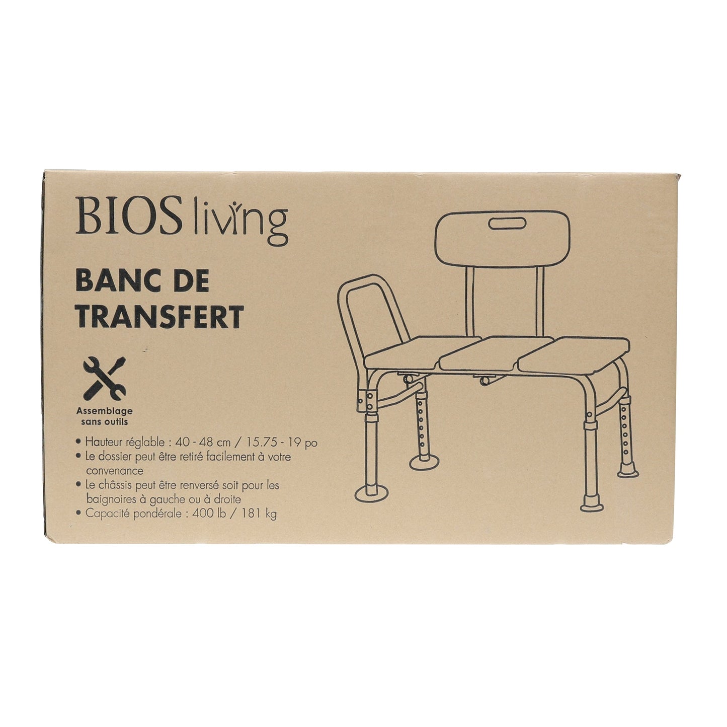 Plastic Transfer Bench