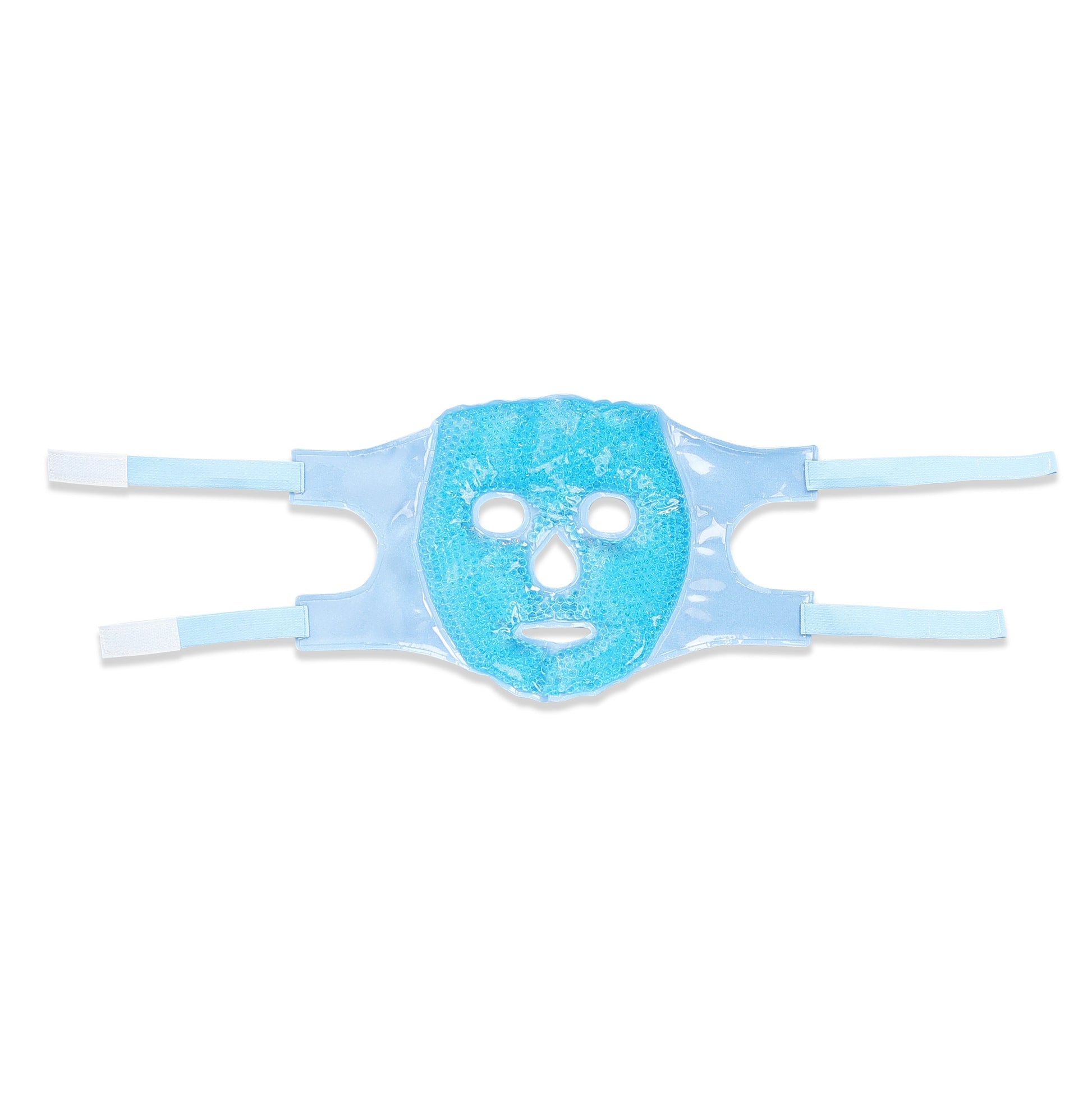 front view of the gel bead face mask