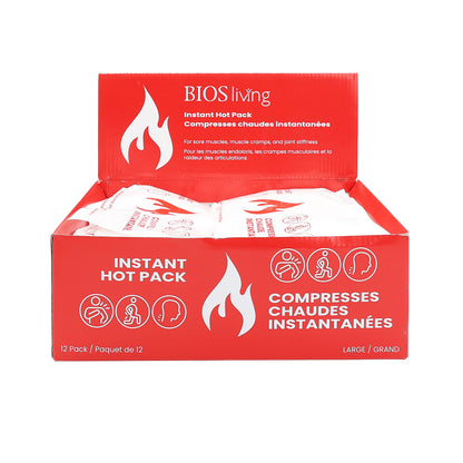 view of the bulk package of the instant hot packs