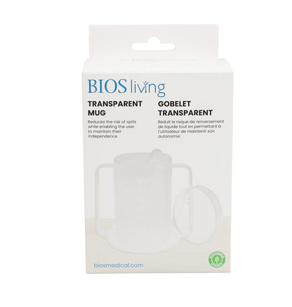 Transparent Mug package front