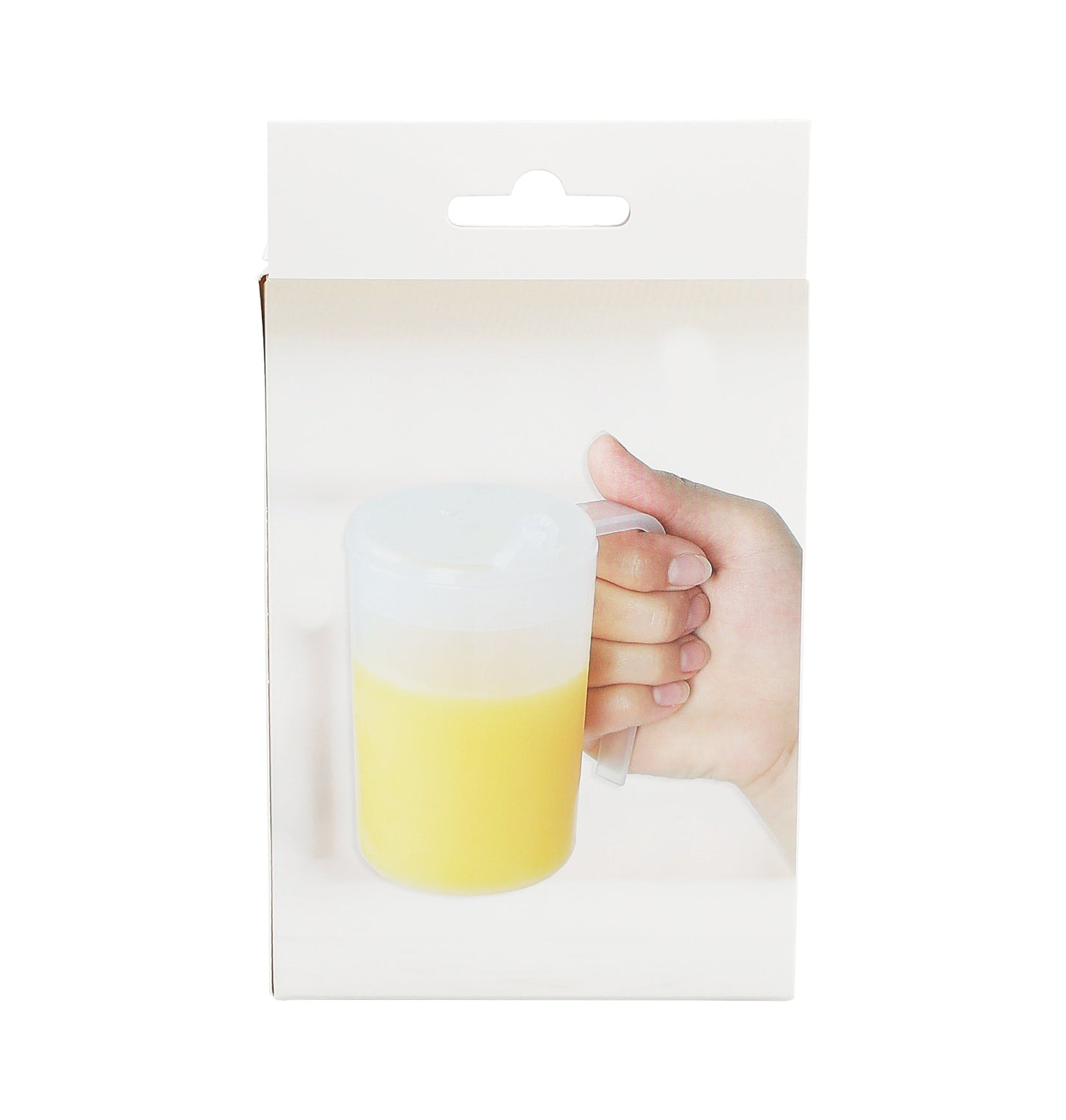 Large Handled Transparent Mug Package back