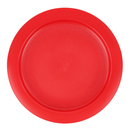 close up of the red inner lip plate