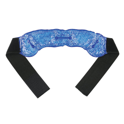 Gel Bead Hot & Cold Bundle with Eye Mask, and Migraine and Shoulder Wraps