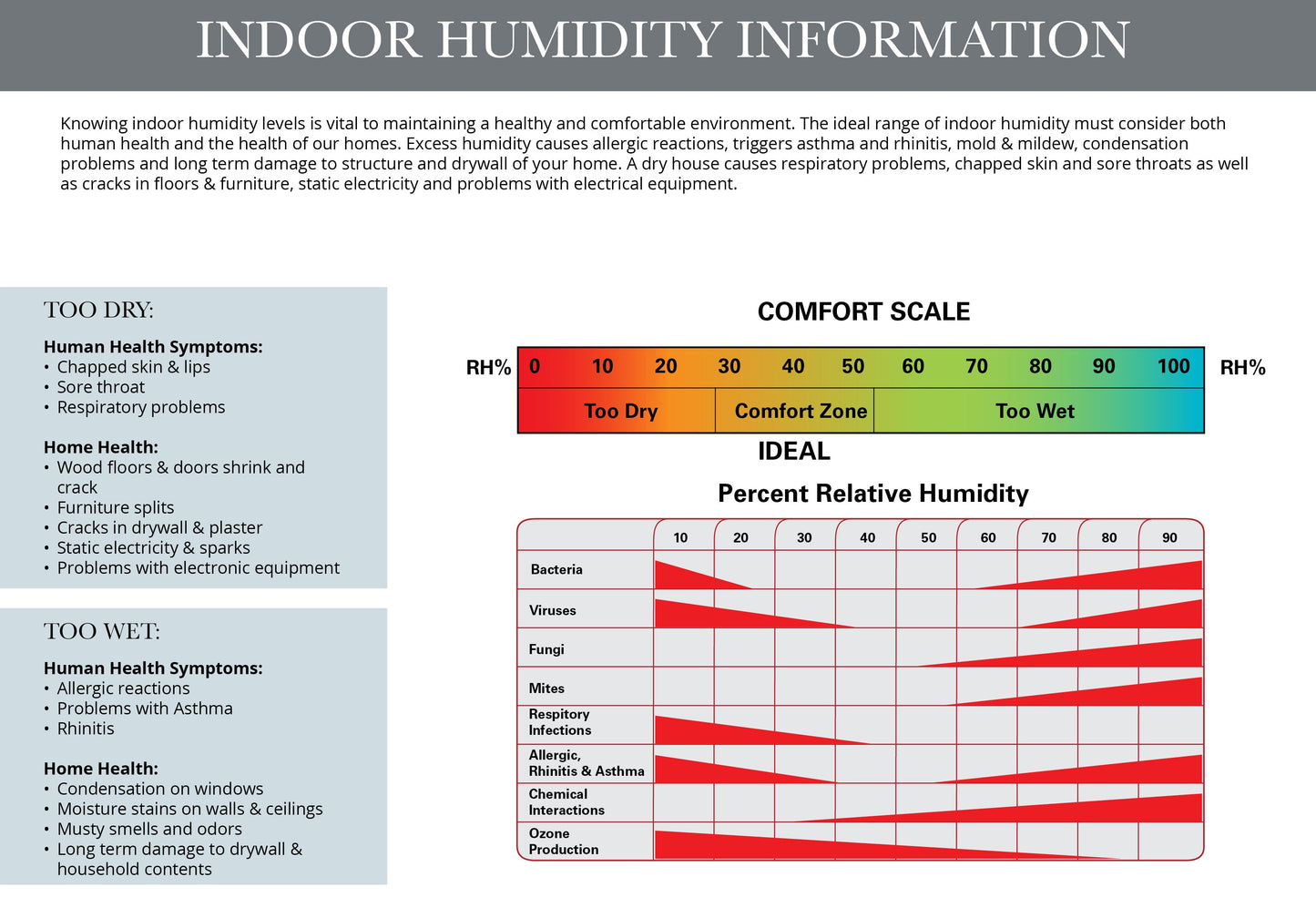 Indoor Hygrometer with Temperature