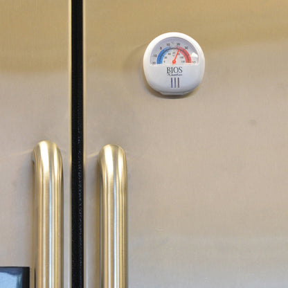 Indoor Magnetic Thermometer mounted on closet