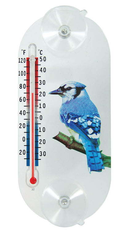 TR395 Suction Cup Thermometer with Blue Jay