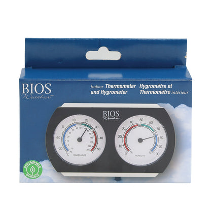 Indoor Thermometer / Hygrometer in packaging