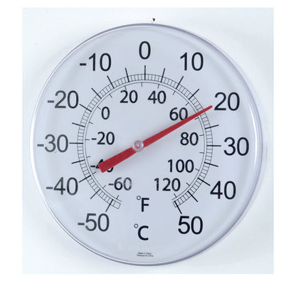 TR605 12"/30 cm Dial Weather Thermometer Face