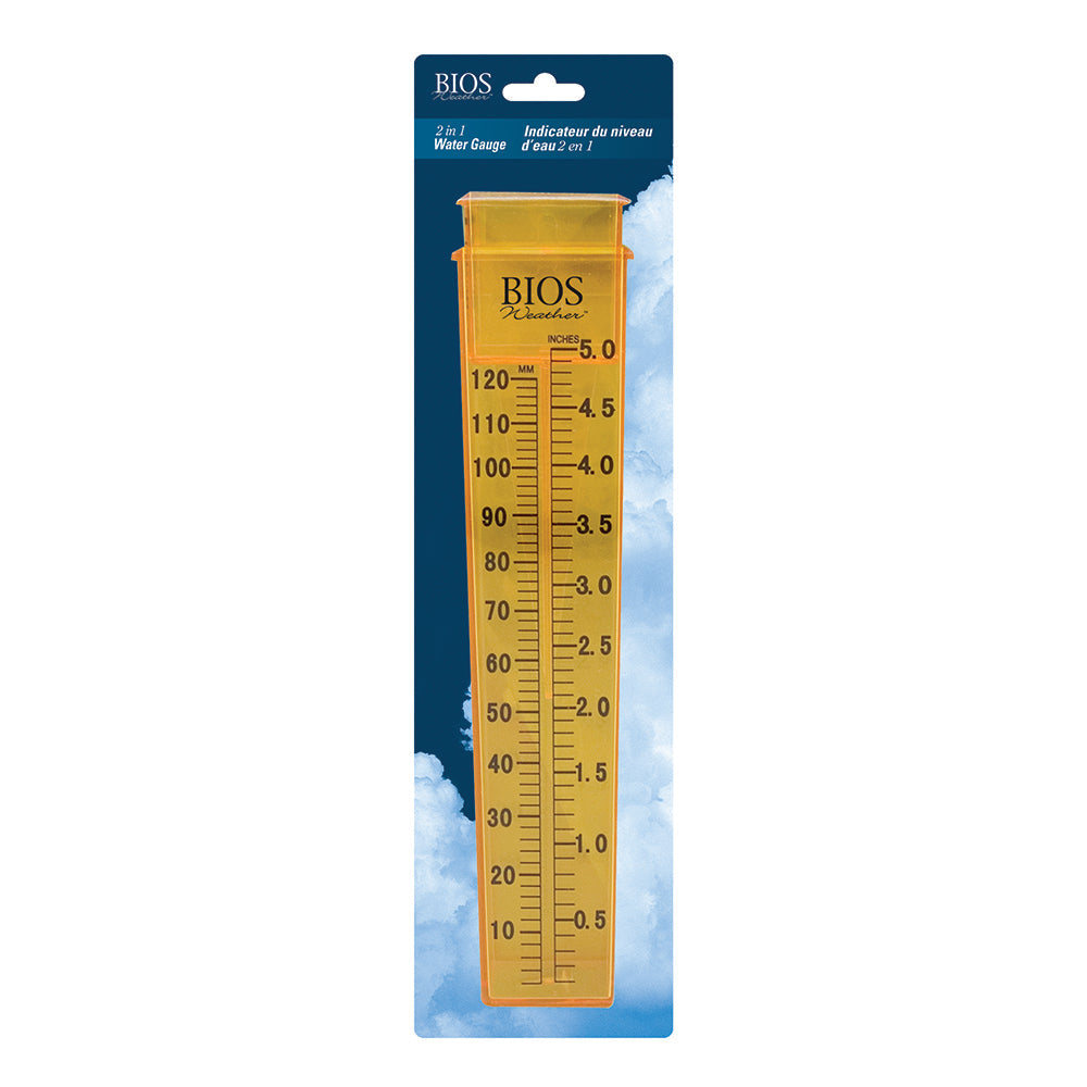 TR617 2-in-1 BIOS Weather Rain Gauge packaging