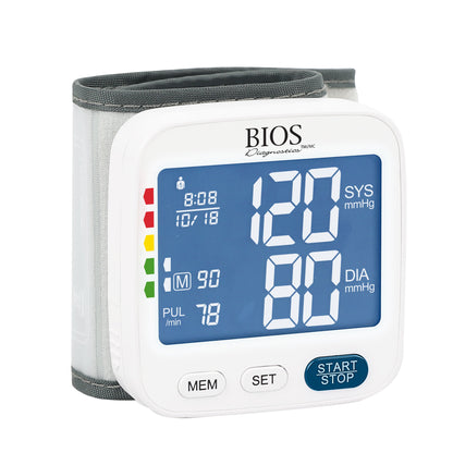 Wrist Blood Pressure Monitor Front Image