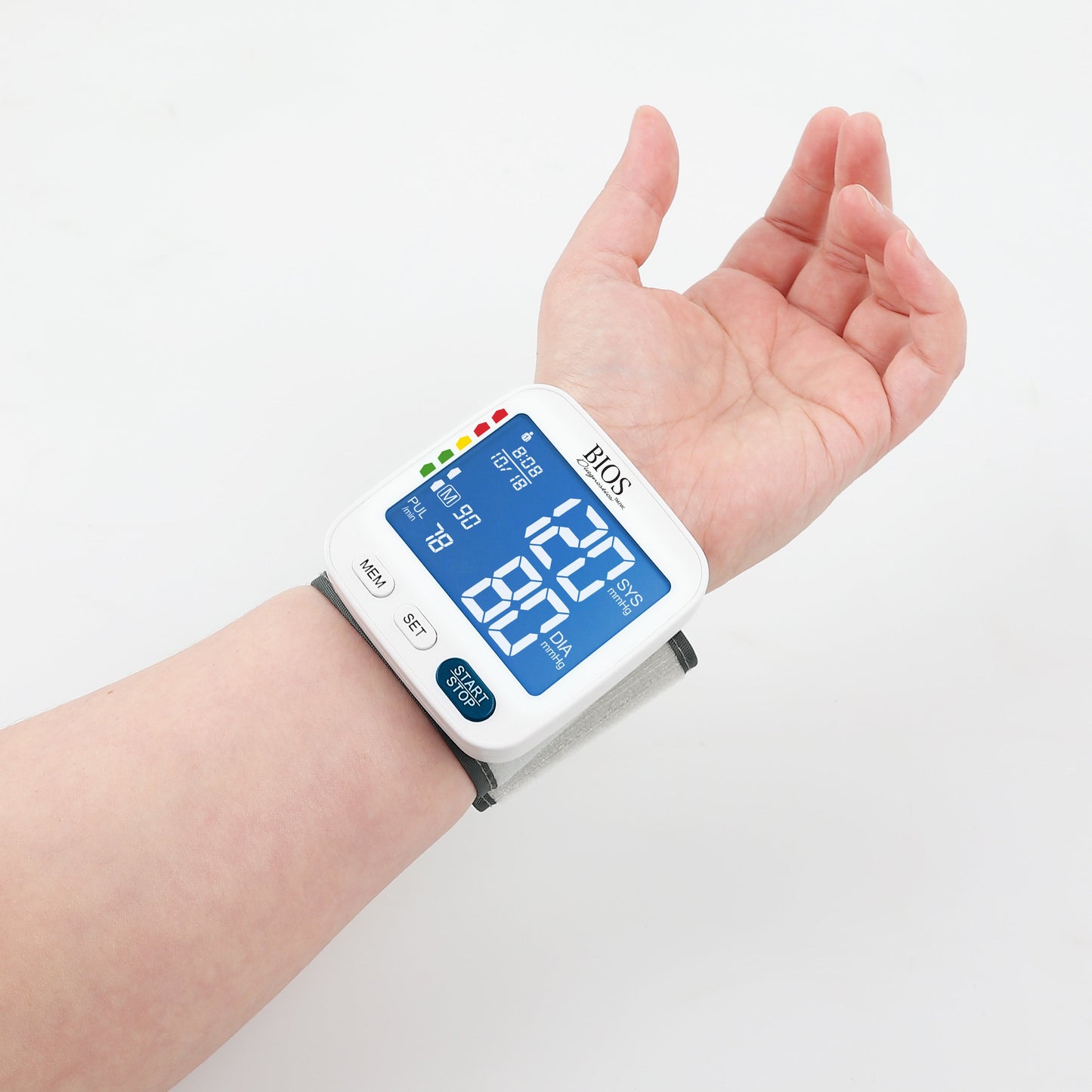 Blood Pressure Monitor on Wrist