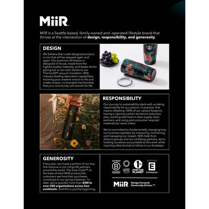 MiiR® x Slowtide Special Edition Vacuum Insulated Camp Cup - 12 Oz.